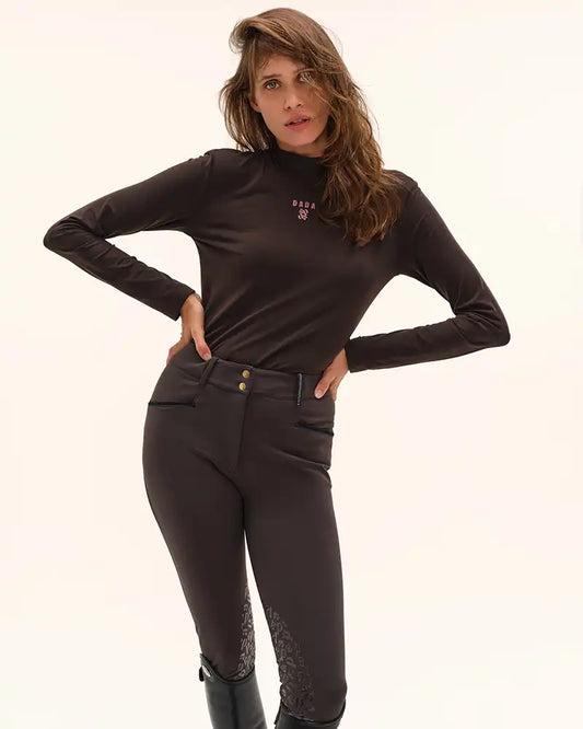 Ernest - T-shirt technique chaud d'équitation