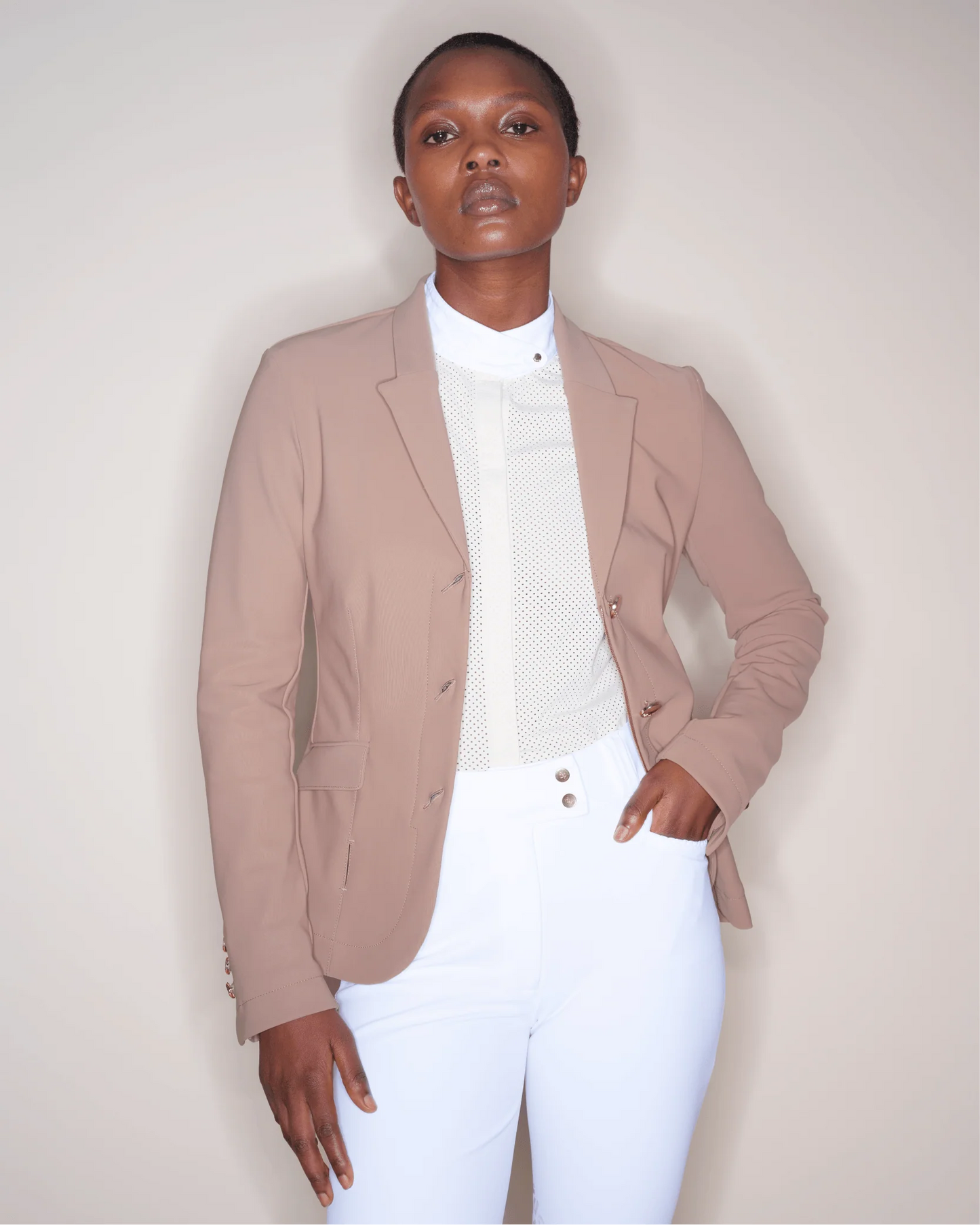 Euphoria - Chemise de concours d'équitation microperforé