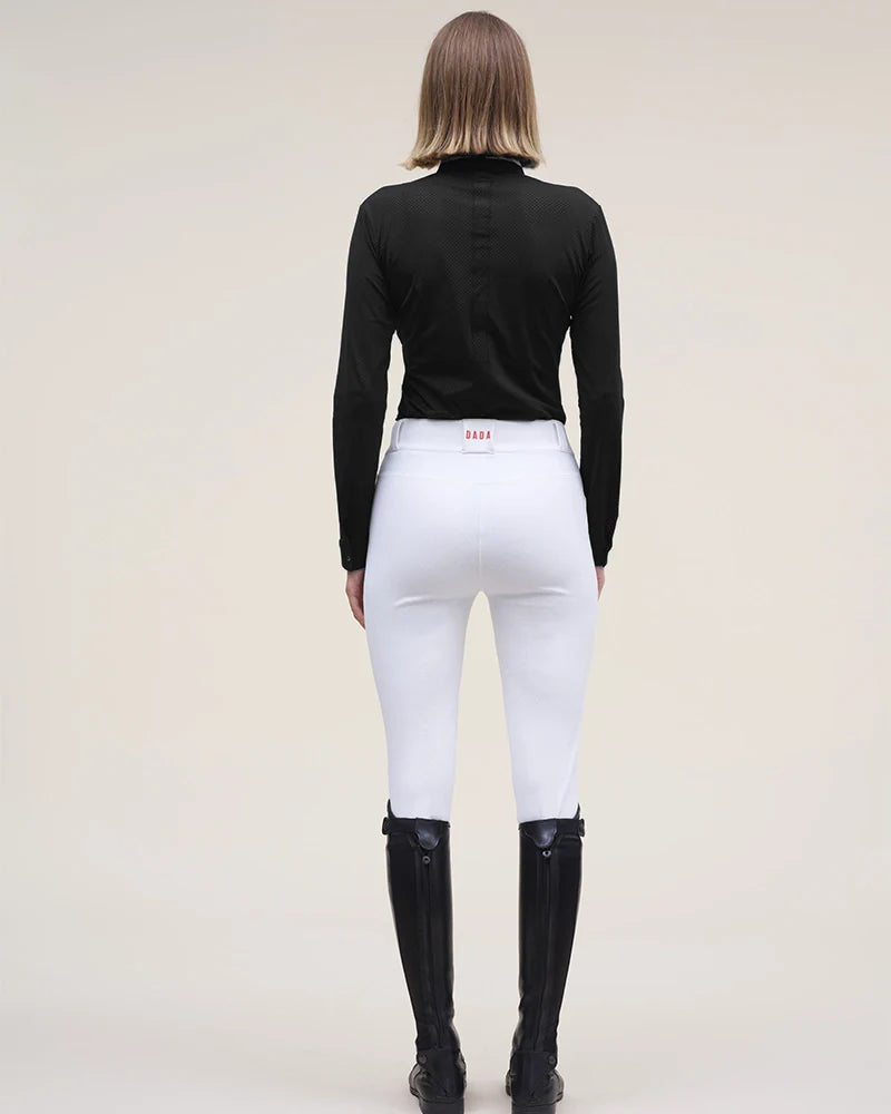 Helios ML - Polo de concours d'équitation manches longues