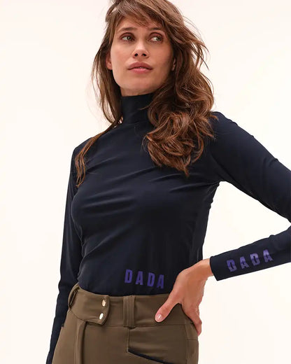 Consul - T-Shirt technique col montant d'équitation