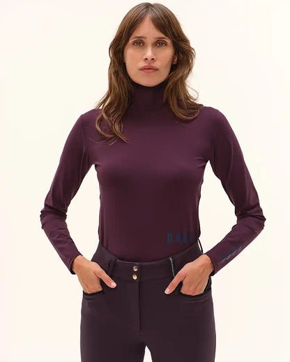 Consul - T-Shirt technique col montant d'équitation