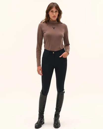 Ernest - T-shirt technique chaud d'équitation