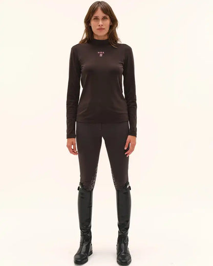 Ernest - T-shirt technique chaud d'équitation