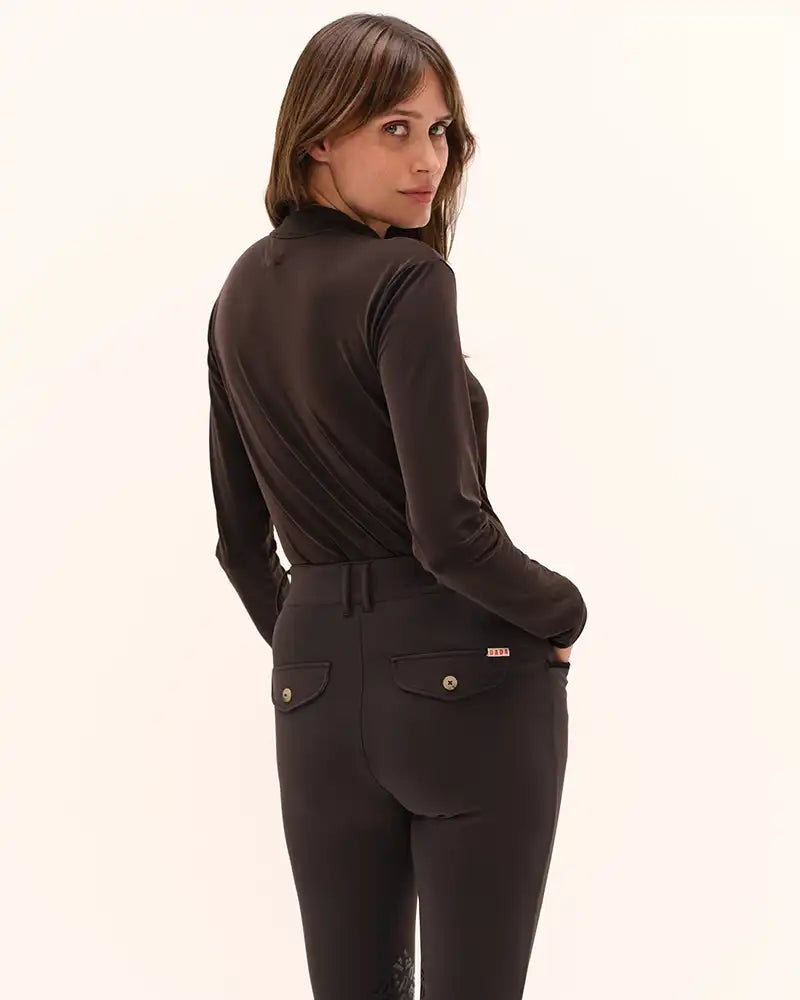 Ernest - T-shirt technique chaud d'équitation