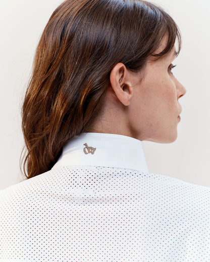 Euphoria - Chemise de concours d'équitation microperforé