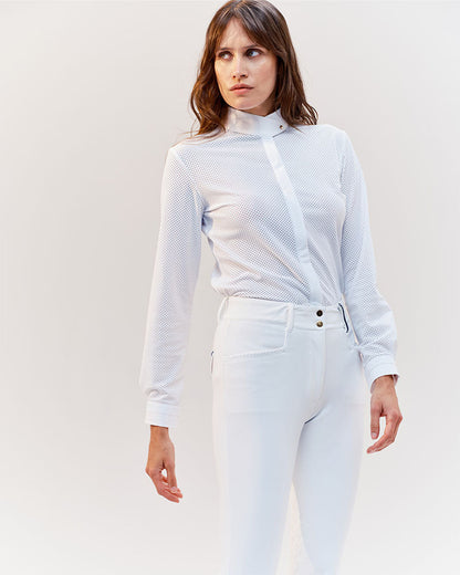 Euphoria - Chemise de concours d'équitation microperforé