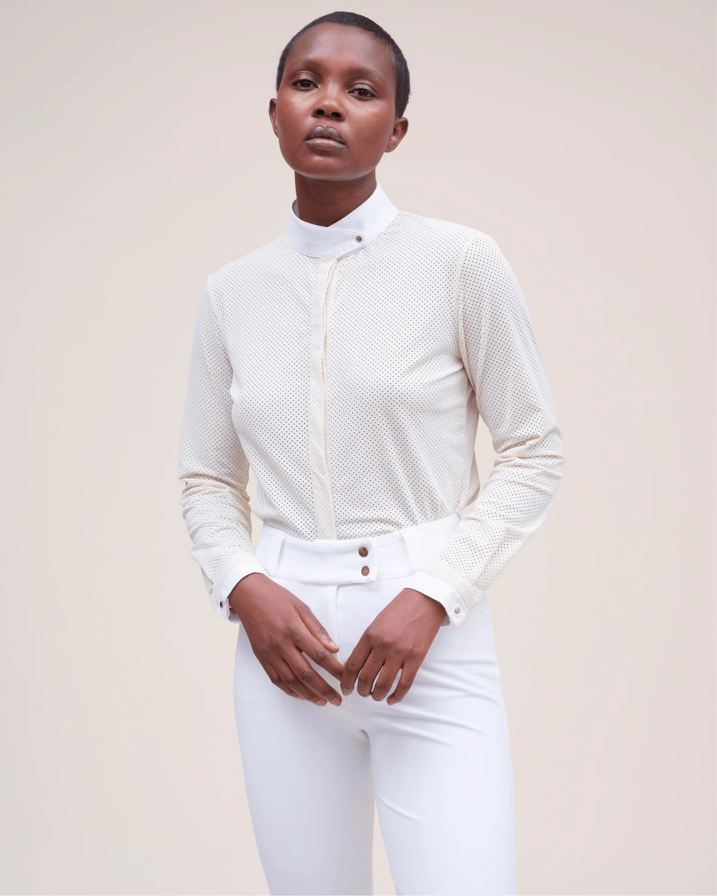 Euphoria - Chemise de concours d'équitation microperforé