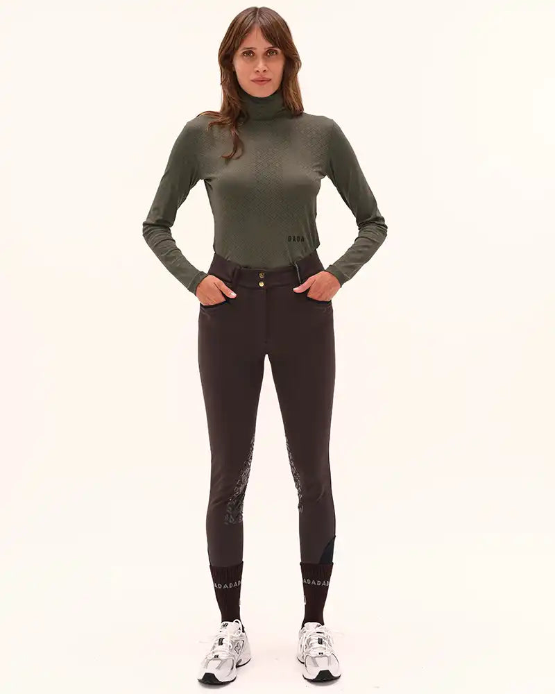 Giovani Grip - Pantalon d'équitation galbant avec grip
