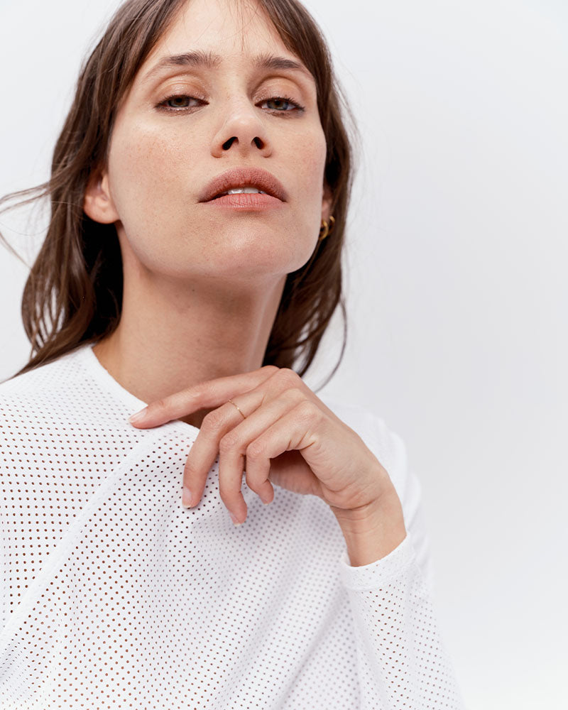 Jazz - T-shirt technique d'équitation manches longues microperforé