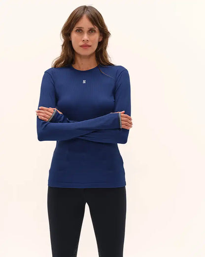 Kira - T-shirt technique manches longues d'équitation