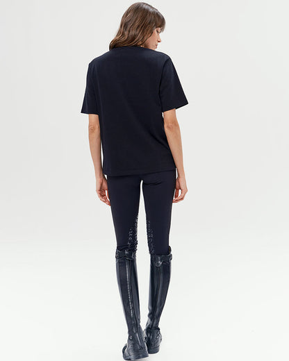 Oasis - T-shirt d'équitation en coton très doux