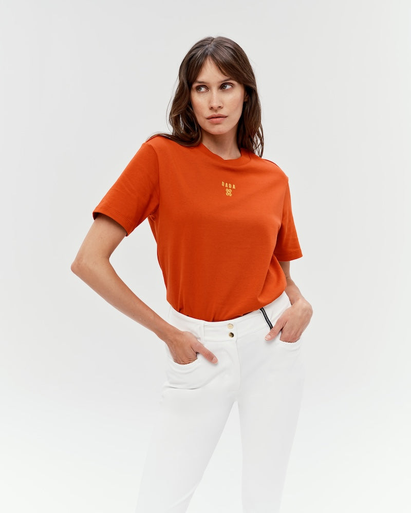 Oasis - T-shirt d'équitation en coton très doux