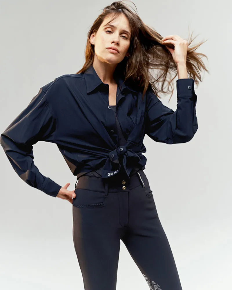 Olga - Chemise fluide et légère pour l'équitation
