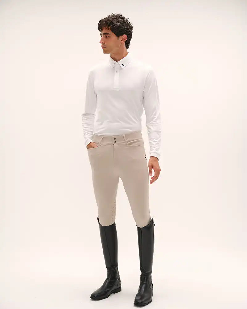 Vitali - Polo de concours d'équitation manches longues