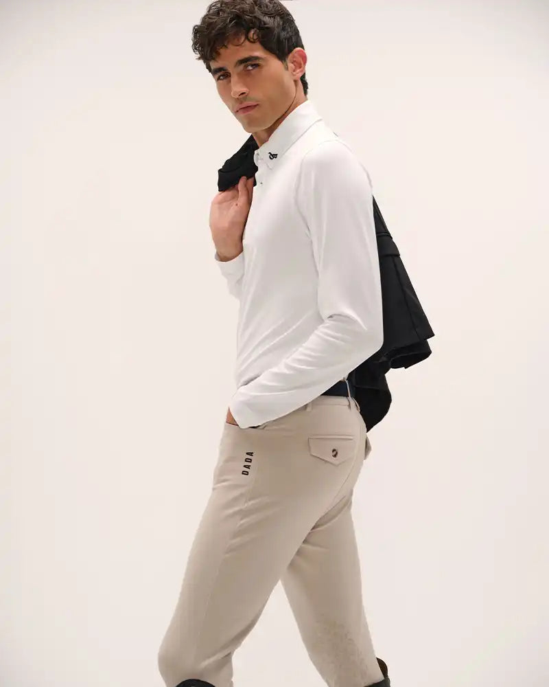 Vitali - Polo de concours d'équitation manches longues