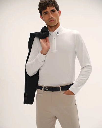 Vitali - Polo de concours d'équitation manches longues