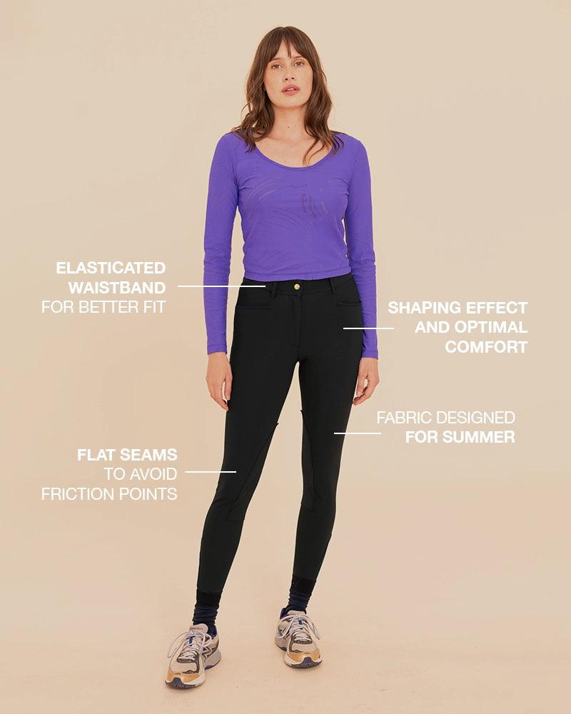 Giovani Light - Pantalon d'équitation léger pour l'été