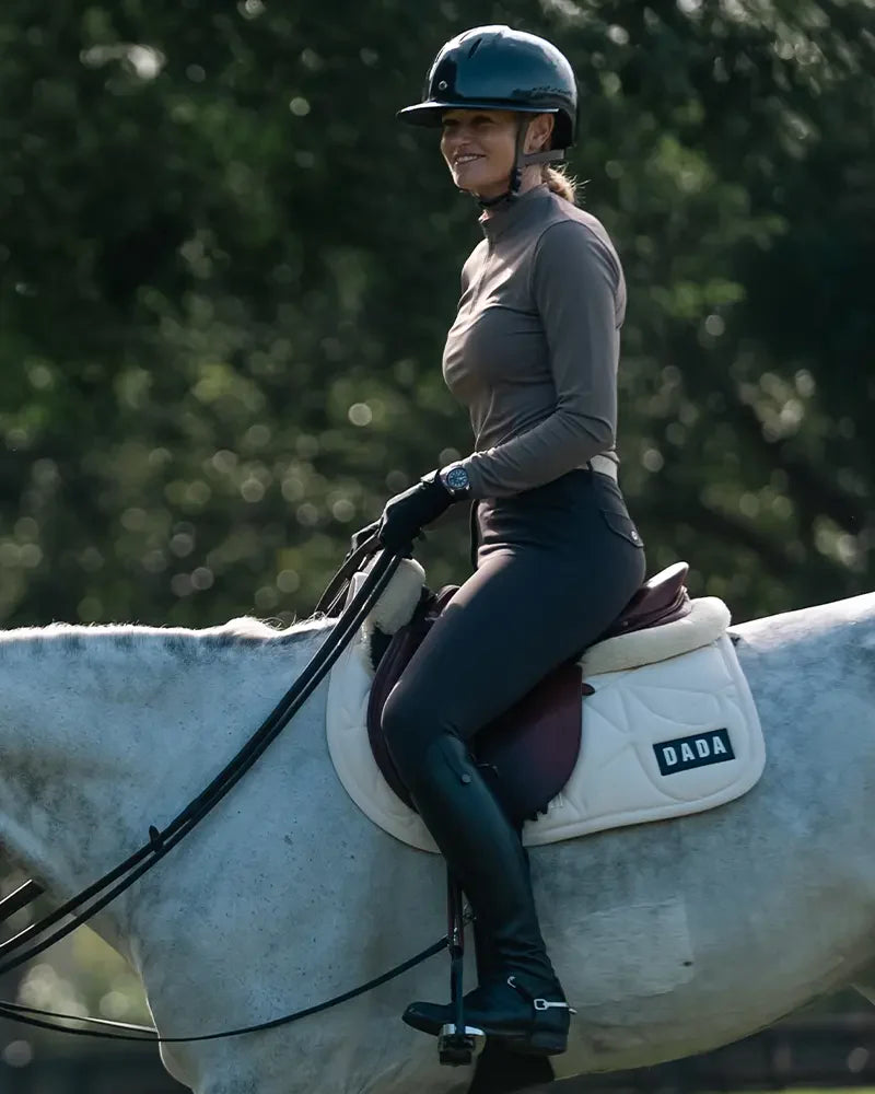 Indie New - Polo manches longues d'équitation