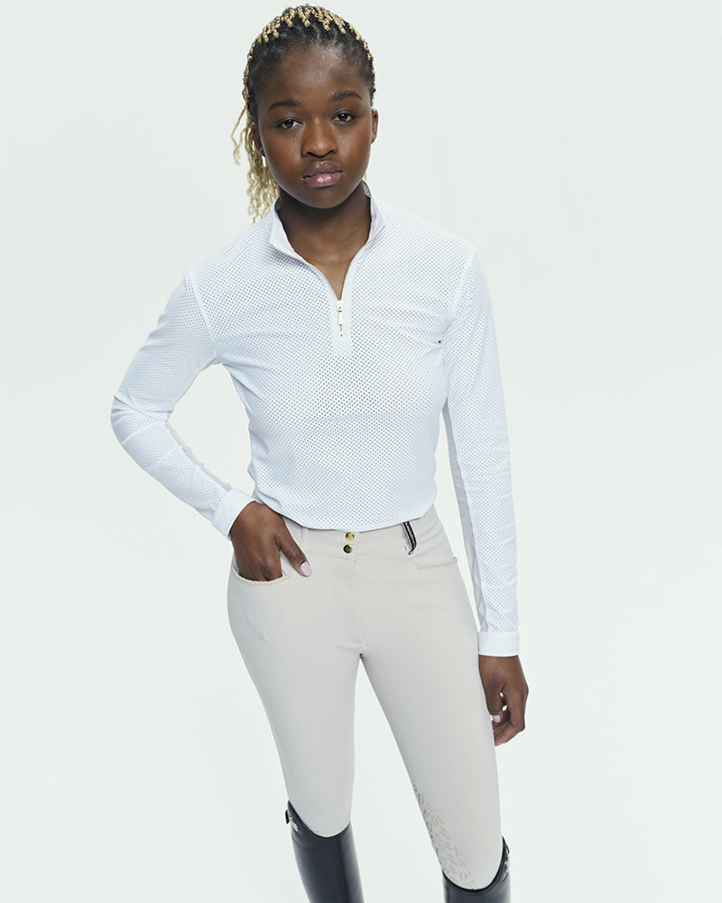 Pablito - Polo d'équitation manches longues